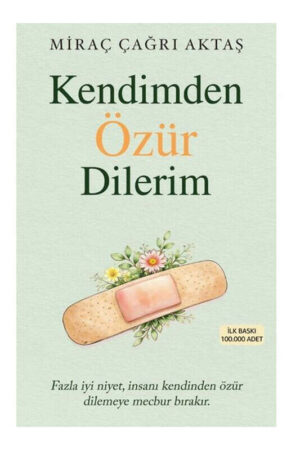 İndigo Kitap Kendimden Özür Dilerim