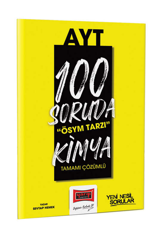 Yargı Yayınları 2023 100 Soruda ÖSYM Tarzı AYT Kimya Tamamı Çözümlü Soru Bankası