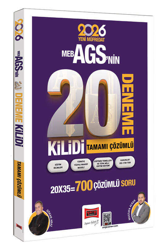 2026, Deneme Kitabı, Yargı Yayınları 9786258576764