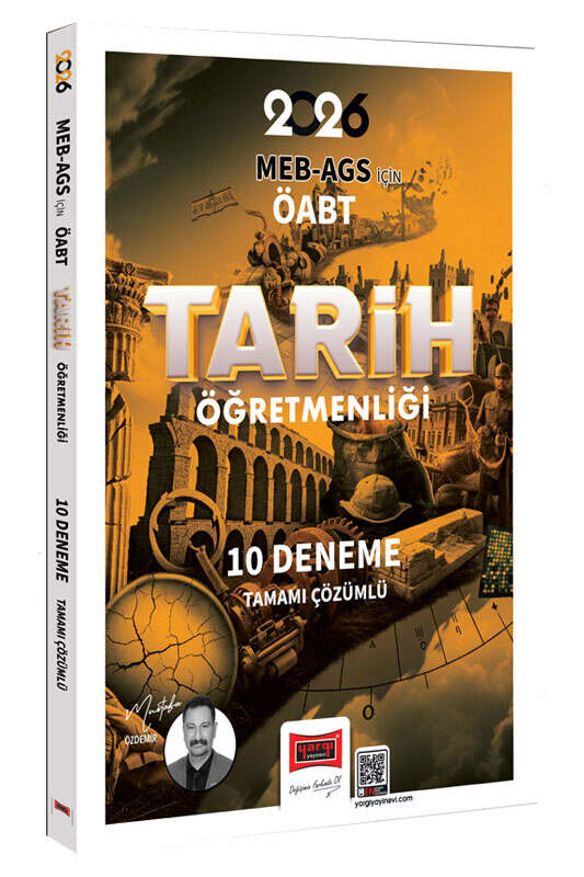 2026, ÖABT Kitabı, Tarih, Deneme Kitabı, Yargı Yayınları 9786258576825