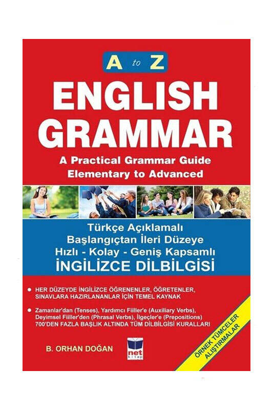 Net Kitap A to Z English Grammar Adan Zye İngilizce Dilbilgisi