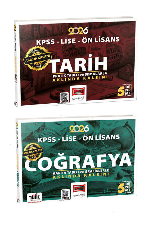 2026, Lise, KPSS Kitap, Tarih, Coğafya, Yargı Yayınları 9999B1812