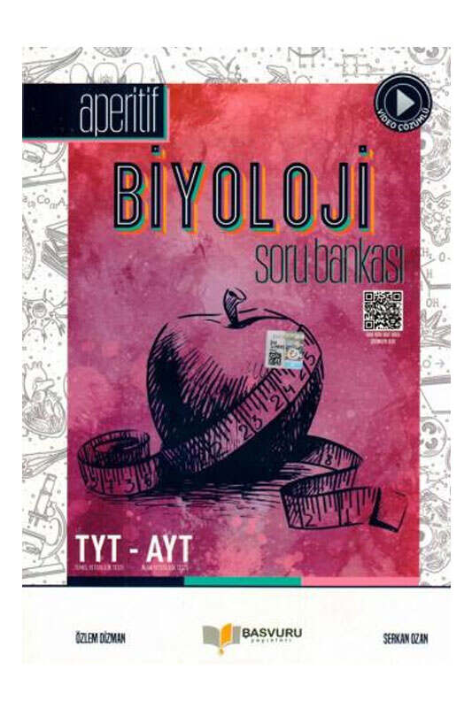 Başvuru Yayınları TYT AYT Biyoloji Aperitif Soru Bankası