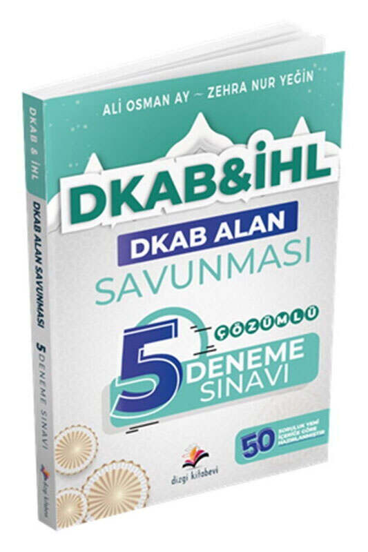 Dizgi Kitap 2025 DKAB İHL DKAB Alan Savunması Tamamı Çözümlü 5 Deneme Sınavı
