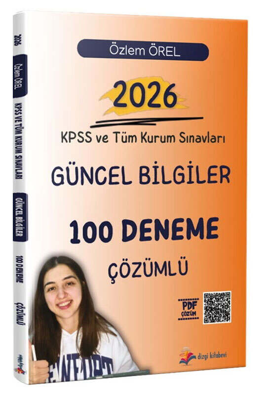 Dizgi Kitap 2026 KPSS ve Tüm Kurum Sınavları Güncel Bilgiler Tamamı PDF Çözümlü 100 Deneme