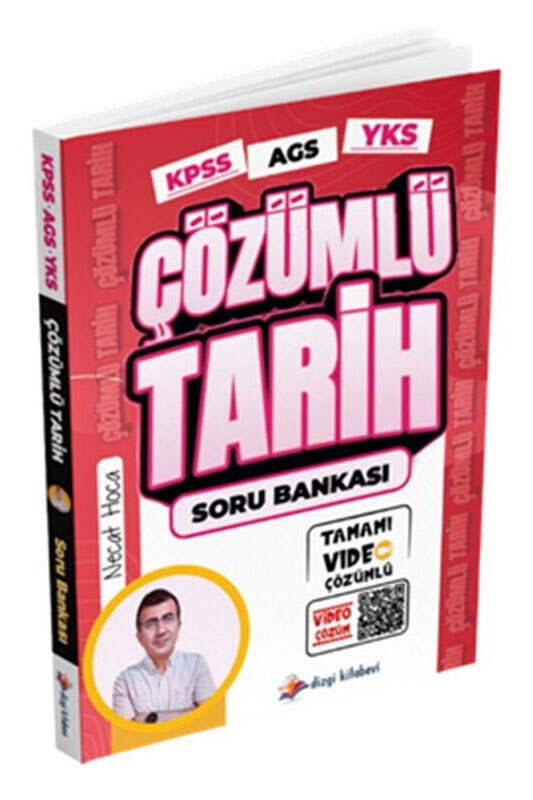 Dizgi Kitap KPSS MEB AGS YKS E-KPSS Tarih Tamamı Video Çözümlü Soru Bankası
