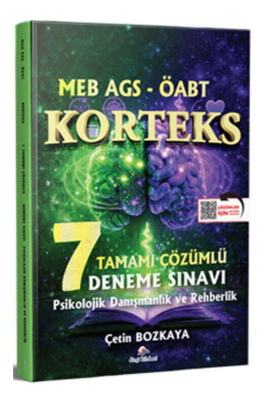 Dizgi Kitap MEB AGS ÖABT Korteks Psikolojik Danışma ve Rehberlik Öğretmenliği 7 Deneme Sınavı
