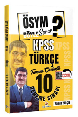 Dizgi Kitap ÖSYM Böyle Sorar 2026 KPSS Türkçe Tamamı PDF Çözümlü 10 Deneme Sınavı
