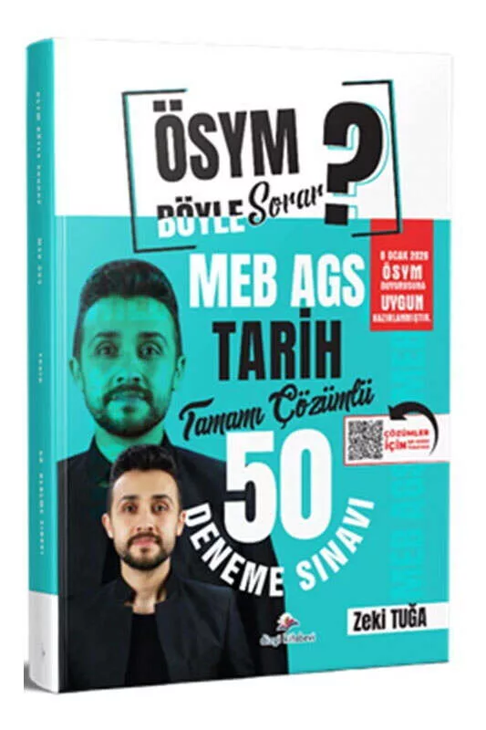Dizgi Kitap ÖSYM Böyle Sorar 2026 MEB AGS Tarih Tamamı PDF Çözümlü 50 Deneme Sınavı