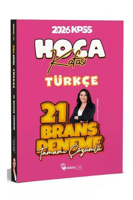 Hoca Kafası 2026 KPSS Türkçe 21 Deneme Çözümlü