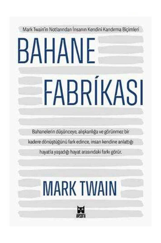 İroni Kitap Bahane Fabrikası