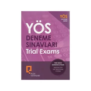 Puza Yayınları YÖS Deneme Sınavları Trial Exams