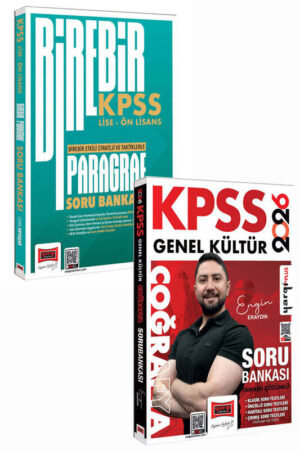 Yargı 2026 KPSS Lise Ön Lisans Paragraf ve Genel Kültür Coğrafya Soru Bankası Seti