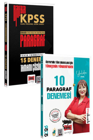 Yargı Yayınları 2026 KPSS Paragraf ve Tüm Adaylar İçin Türkçe Tamamı Çözümlü Deneme Seti