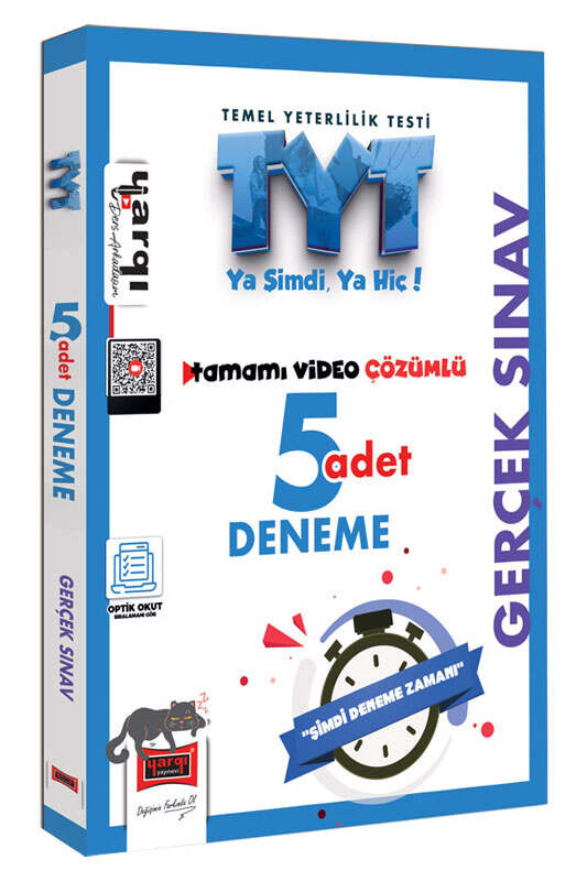Yargı Yayınları TYT Tamamı Video Çözümlü 5 Deneme Sınavı