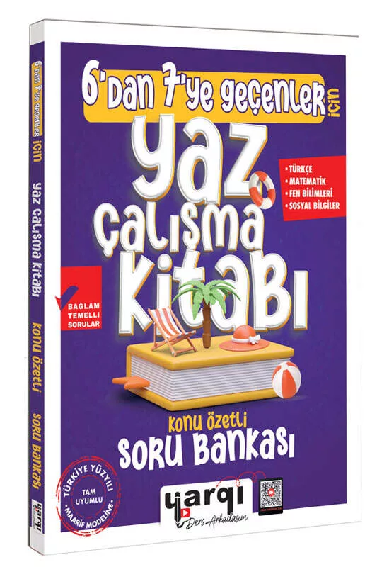 Yargı Ders Arkadaşım 6dan 7ye Geçenler İçin Yaz Çalışma Kitabı