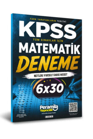 PeraMila Yayıncılık KPSS ve Tüm Sınavlar İçin Matematik 6x30 Deneme Sınavı