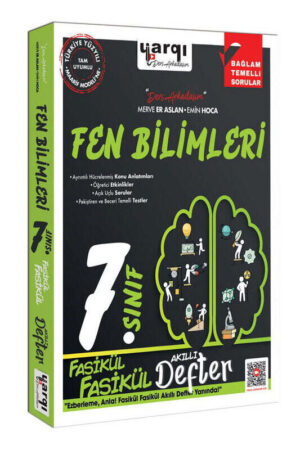 Yargı Ders Arkadaşım 7.Sınıf Fen Bilimleri Fasikül Fasikül Akıllı Defter