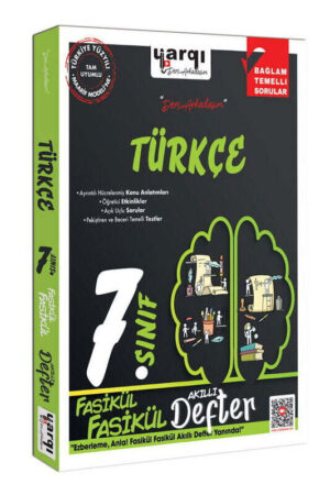 Yargı Ders Arkadaşım 7.Sınıf Türkçe Fasikül Fasikül Akıllı Defter