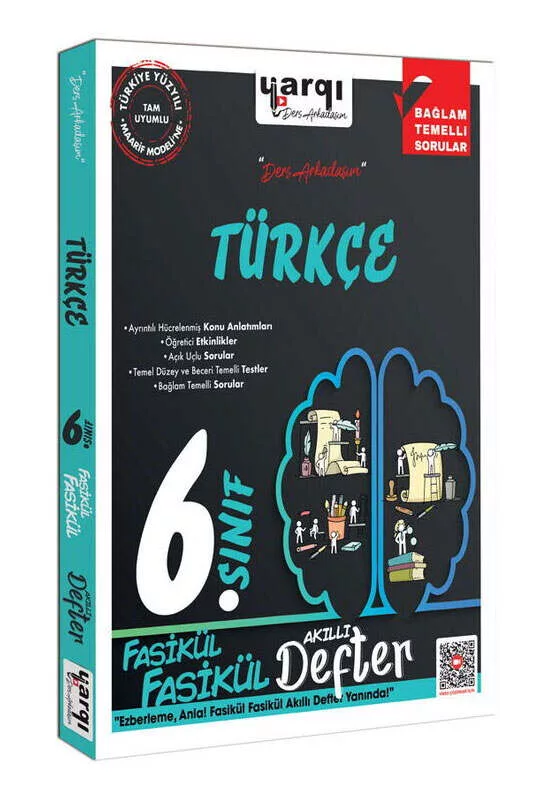 Yargı Ders Arkadaşım 6.Sınıf Türkçe Fasikül Fasikül Akıllı Defter