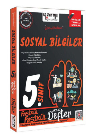 Yargı Ders Arkadaşım 5.Sosyal Bilgiler Fasikül Fasikül Akıllı Defter