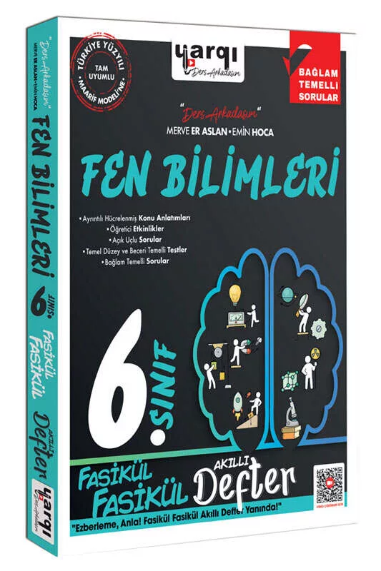 Yargı Ders Arkadaşım 6.Sınıf Fen Bilimleri Fasikül Fasikül Akıllı Defter
