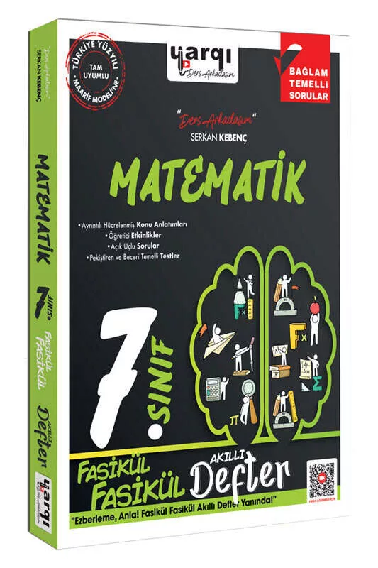 Yargı Ders Arkadaşım 7.Sınıf Matematik Fasikül Fasikül Akıllı Defter