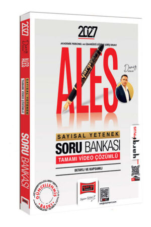 Yargı Yayınları 2027 ALES Sayısal Yetenek Tamamı Video Çözümlü Soru Bankası Deniz Atalay