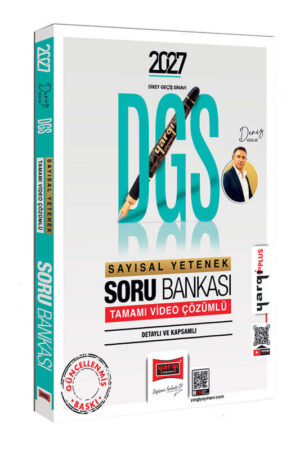 Yargı Yayınları 2027 DGS Sayısal Yetenek Tamamı Video Çözümlü Soru Bankası Deniz Atalay