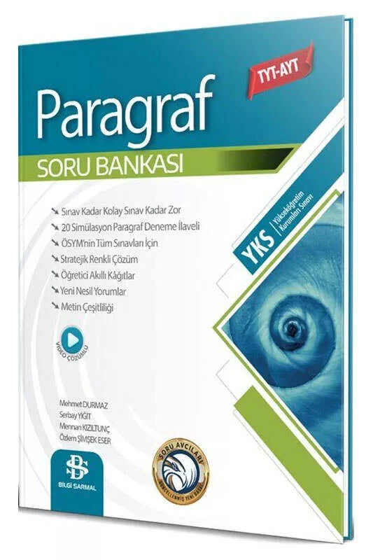 Bilgi Sarmal Yayınları TYT-AYT Paragraf Soru Bankası