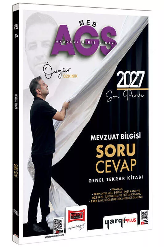 Yargı Yayınları 2027 MEB-AGS Mevzuat Bilgisi Soru Cevap Genel Tekrar Kitabı
