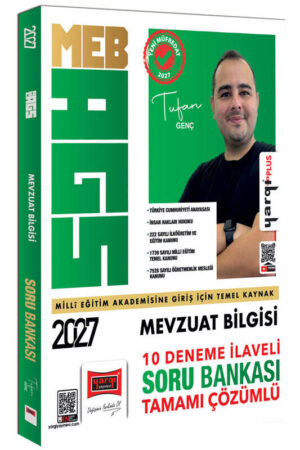 Yargı Yayınları 2027 MEB-AGS Mevzuat Bilgisi 10 Deneme İlaveli Tamamı Çözümlü Soru Bankası