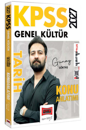 Yargı Yayınları 2027 KPSS Genel Kültür Tarih Konu Anlatımı