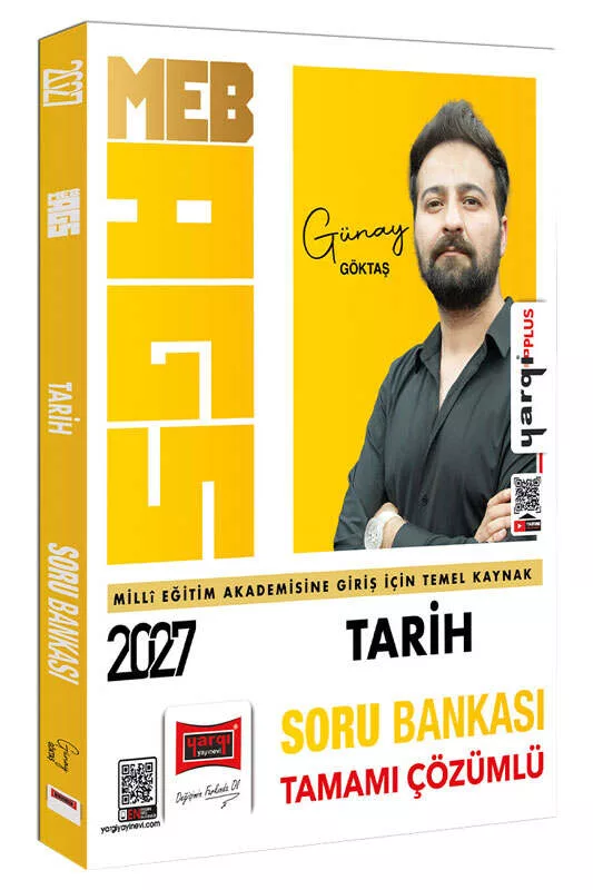 Yargı Yayınları 2027 MEB-AGS Tarih Tamamı Çözümlü Soru Bankası