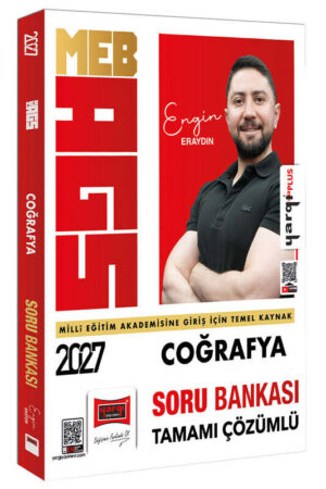 Yargı Yayınları 2027 MEB-AGS Coğrafya Tamamı Çözümlü Soru Bankası
