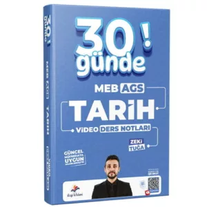 Dizgi Kitap 2027 MEB AGS 30 Günde Tarih Video Ders Notları