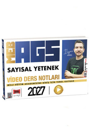 Yargı Yayınları 2027 MEB-AGS Sayısal Yetenek Video Ders Notları
