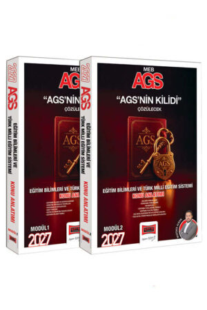 Yargı Yayınları 2027 MEB-AGSnin Kilidi Eğitim Bilimleri ve Türk Milli Eğitim Sistemi Konu Anlatımı 2 Cilt