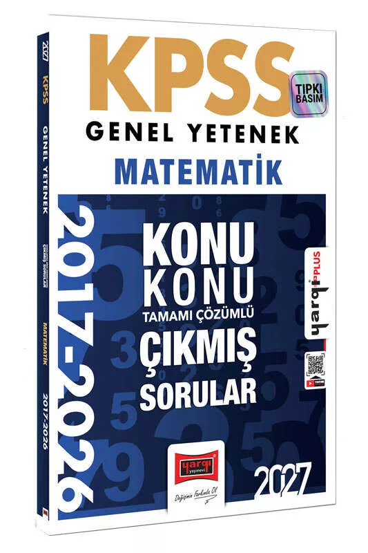 Yargı Yayınları 2027 KPSS Genel Yetenek Matematik Konu Konu Tamamı Çözümlü 10 Yıl Çıkmış Sorular