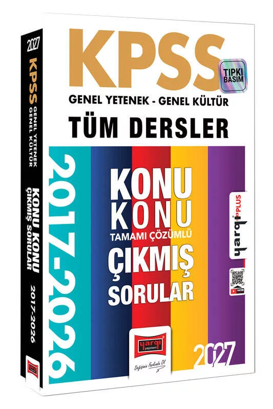 Yargı Yayınları 2027 KPSS GK-GY Tüm Dersler Konu Konu Tamamı Çözümlü 10 Yıl Çıkmış Sorular