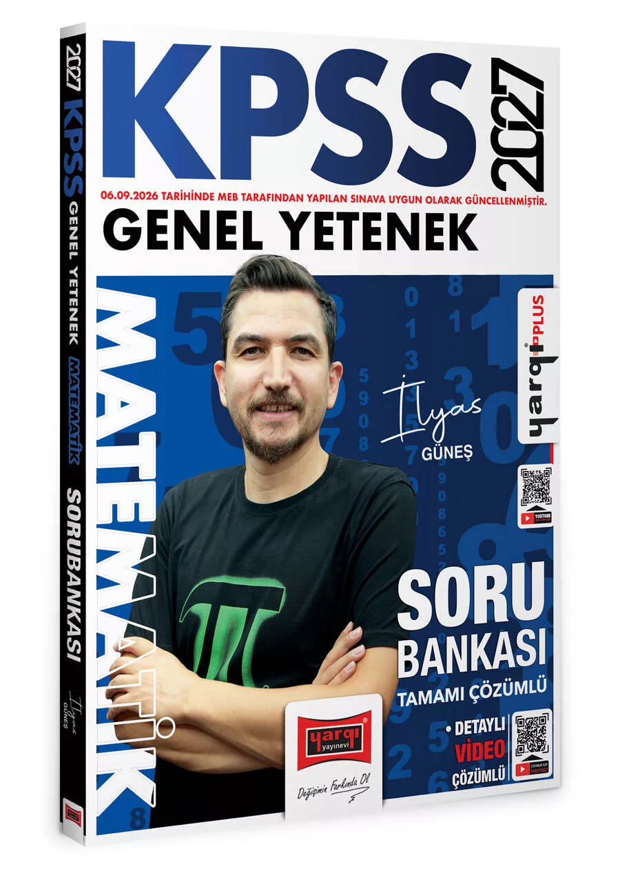 Yargı Yayınları 2027 KPSS Genel Yetenek Tamamı Çözümlü Matematik Soru Bankası